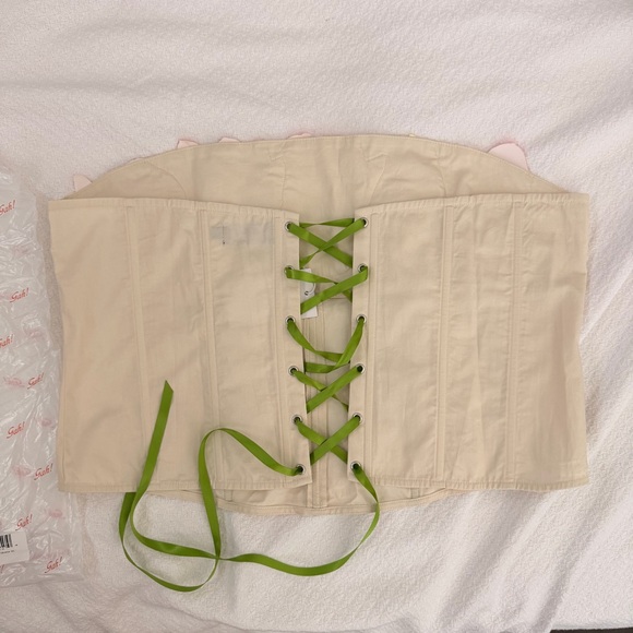 NWT LISA SAYS GAH X TYLER MCGILLIVARY TULIP BOUQUET CORSET 3XL SOLD OUT - Picture 4 of 6